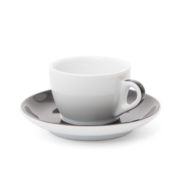 Striped Cups and Saucers